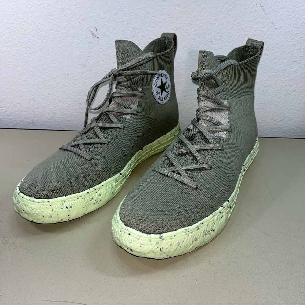 Brand New Converse CTAS Crater Renew Knit Hi 170869C Light Field Surplus/String